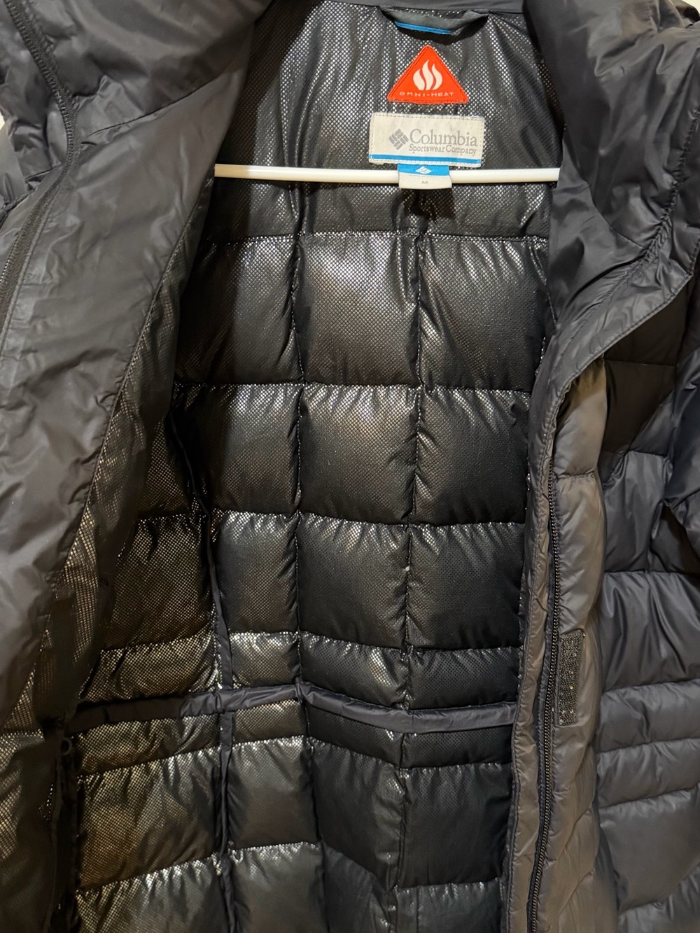 Columbia Women’s Hexbreaker Long Down Puffer Parka Jacket, size Medium - Picture 3 of 7
